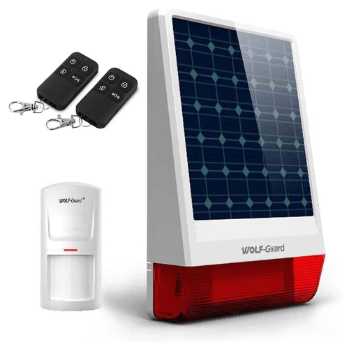 alarma solar barata