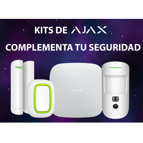 AJAX Kit PLUS-2B Alarma para el hogar, Negro : : Bricolaje y  herramientas